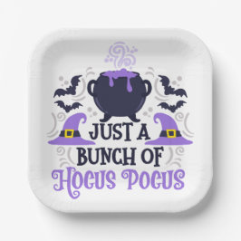 Gewoon een Bunch van Hocus Pocus Papieren Bordje