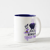 Gewoon een Bunch van Hocus Pocus Tweekleurige Koffiemok (Voorkant rechts)