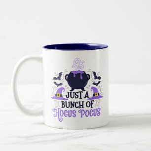 Gewoon een Bunch van Hocus Pocus Tweekleurige Koffiemok