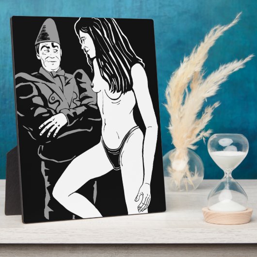 Gewoon een clown fotoplaat (Zijkant)