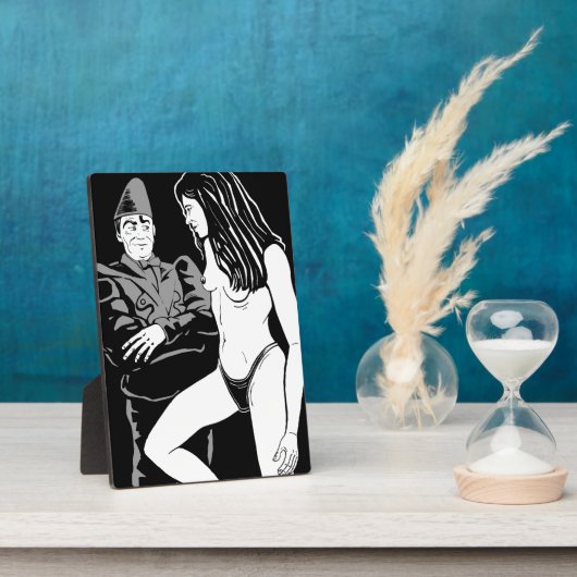 Gewoon een clown fotoplaat (Zijkant)