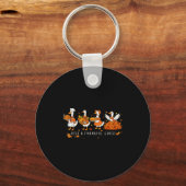 Gewoon een dankbare gans Funny Grappige gans thank Sleutelhanger (Voorkant)