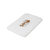 Gewoon een dankbare gans Happy Thanksgiving Badmat (Gekanteld)