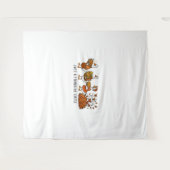 Gewoon een dankbare gans Happy Thanksgiving Wandkleed (Voorkant (horizontaal))