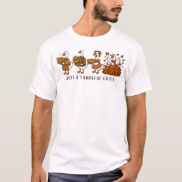 Gewoon een dankbare gans t-shirt