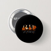Gewoon een dankbare gans verpleegster grappige Tha Ronde Button 5,7 Cm (Voorkant /achterkant)
