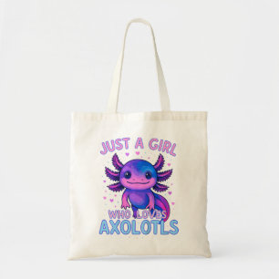Gewoon Een Die Van Axolotls Houdt Tote Bag