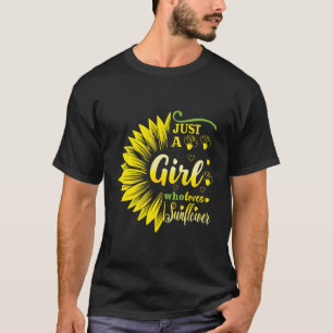 Gewoon een die van bloemist houdt t-shirt