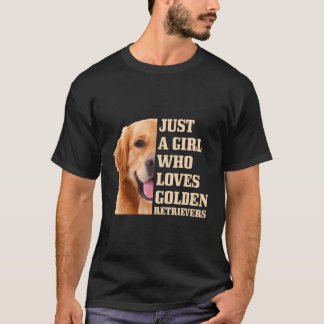 Gewoon een die van Golden Retriever Dog Mam houdt T-shirt