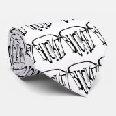 Gewoon een druppel in een emmer stropdas (Opgerold)