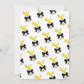 Gewoon een druppel oudere Lemon Drop Black Bow ver Kaart (Achterkant)