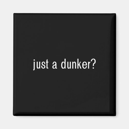 Gewoon een Dunker Fun Bysketbyll Magneet (Voorkant)