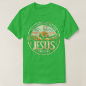 Gewoon een eenvoudig meisje dat van Jezus kip drom T-shirt (Design voorkant)