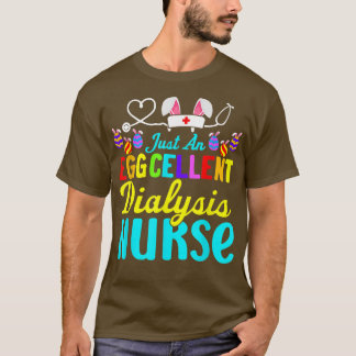 Gewoon een eierstokdialyse verpleegzuster reddings t-shirt
