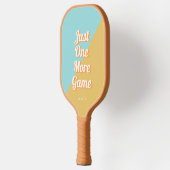 Gewoon één extra gamerretro gepersonaliseerd pickleball paddle (Links)