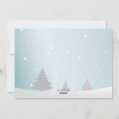 Gewoon een feestelijke fotokaart feestdagenkaart (Achterkant)