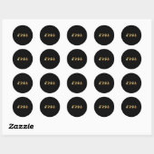 Gewoon Een Feestgans Duits Bier Prost Drinken  Ronde Sticker (Vel)