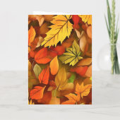 Gewoon een fijne Thanksgiving sturen Kaart (Achterkant)