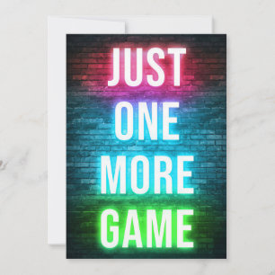 Gewoon één games meer save the date