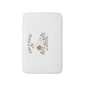 Gewoon een Gans en haar Pumpkin Classic T-shirt Badmat (Voorkant Verticaal)