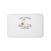 Gewoon een Gans en haar Pumpkin Classic T-shirt Badmat (Voorkant)