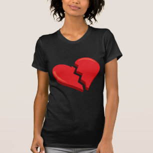 gewoon een gebroken hart t-shirt