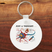 Gewoon een gedachte... (Neuron/Synapse) Sleutelhanger (Voorkant)