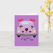 Gewoon een gehuwde groet kaart (Gele Bloem)