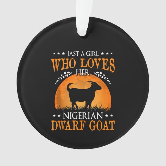 Gewoon een geitenhal ornament (voorkant)