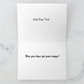 Gewoon een gekwalificeerde Happy Pilot Card Kaart (Binnen)