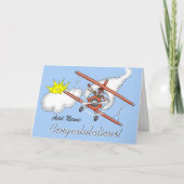 Gewoon een gekwalificeerde Happy Pilot Card Kaart (Voorkant)