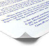 Gewoon een gemeenschappelijke Soldaat 16 x 11 inch Poster (Hoek)