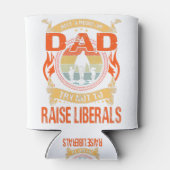 Gewoon een gewone vader die geen liberaal wil opvo blikjeskoeler (Achterkant)