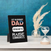 Gewoon een gewone vader die probeert geen communis fotoplaat (Zijkant)