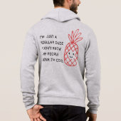 Gewoon een gewone vent hoodie (Achterkant)