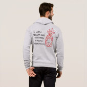 Gewoon een gewone vent hoodie (Achterkant volledig)