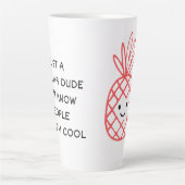 Gewoon een gewone vent latte mok (Voorkant)