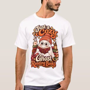 Gewoon een gezellig spook dat boeken leest, knappe t-shirt