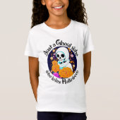 Gewoon een Ghoul die houdt van Halloween T-shirt (Voorkant)