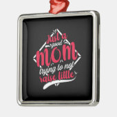 Gewoon een goede moeder metalen ornament (Links)