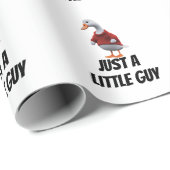 Gewoon een Goose Little Guy Funny Millennial Carto Cadeaupapier (Rol Hoek)