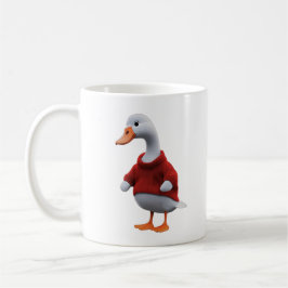 Gewoon een Goose Little Guy Funny Millennial Carto Koffiemok