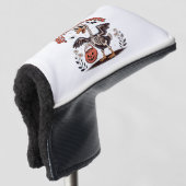 Gewoon Een Griezelige Gans Funny Halloween Golfheadcover (3/4 voorkant)