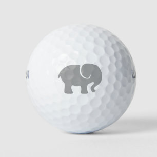 Gewoon een grijze olifant golfballen