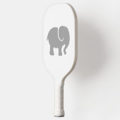 Gewoon een grijze olifant pickleball paddle (Links)