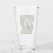 Gewoon een groene aap afdrukglas koelen glas (Achterkant)