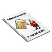 Gewoon één grote bierman notitieboek (Rechterzijde)