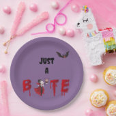 Gewoon een hapje vampier papier Halloween Borden Papieren Bordje (Feest)