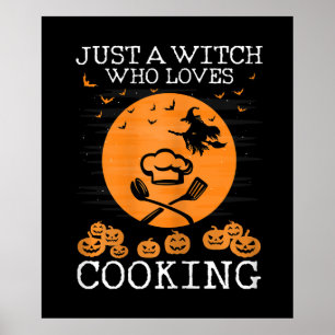 Gewoon een heks die van koken houdt   Cool chef Gi Poster