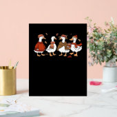 Gewoon een Herfst Goose Oversized T-shirt Acryl Bord (Huwelijk)